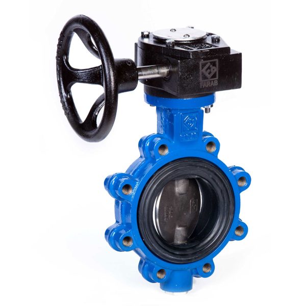 شیرهای پروانه ای ویفری گیربکسی