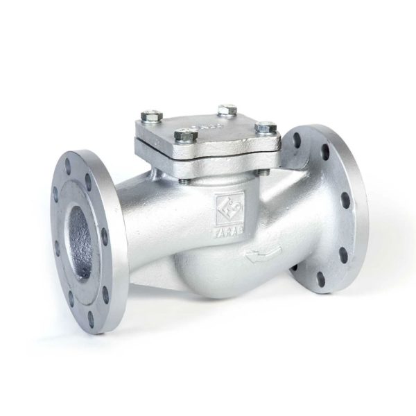 شیر یکطرفه دریچه ای زبانه فلزی